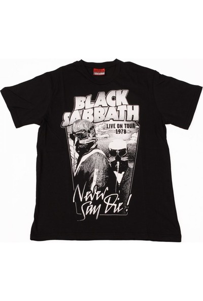 Black Sabbath No:2 Tişört Siyah