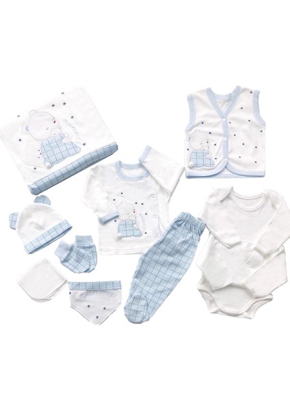 Tonton Baby Ayılı 10'lu Bebek Hastane Çıkış Seti 137