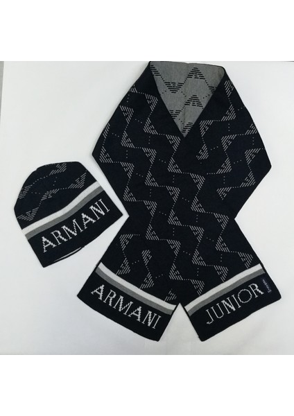 Junior Erkek Çocuk Atkı Bere