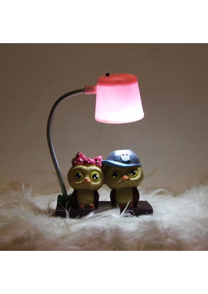 Best Friends Baykuş Biblolu Kalemlik Baykuş Işıklı Biblo Masa Lambası Kutulu Kupa Hediye Seti fırsatları