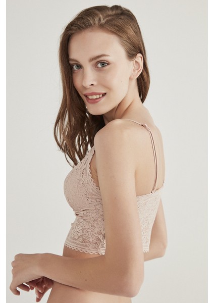 Bej Luna Bralet indirimleri