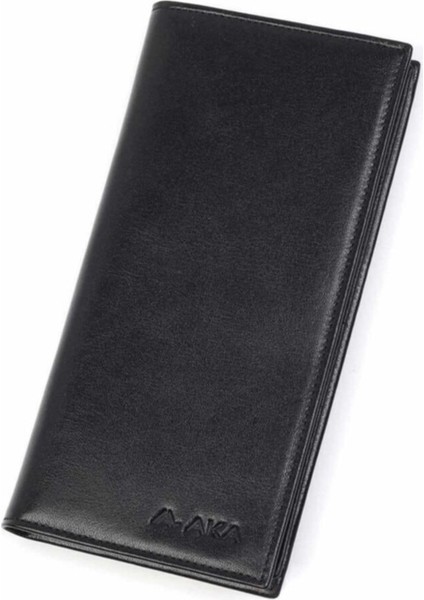 810 Deri Unisex Cüzdan Siyah