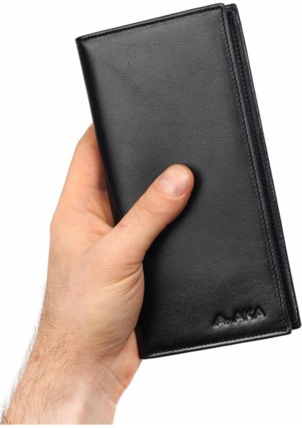 810 Deri Unisex Cüzdan Siyah modelleri