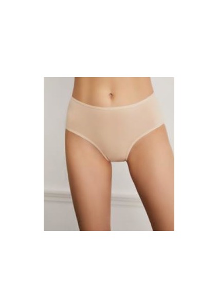 ERSK710 Kadın Yüksel Bel Slip 3lü Syh-Byz-Ten