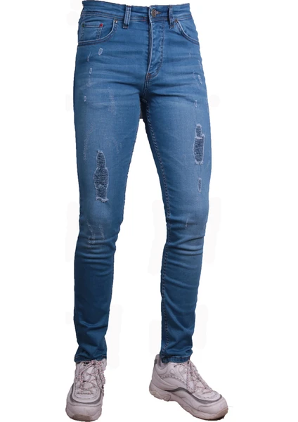 Viking's Line 183320ERKEK Denim Lzr Işlm