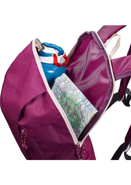 Sırt Çantası - 10 L - Mürdüm Rengi - NH100 Quechua 8502157