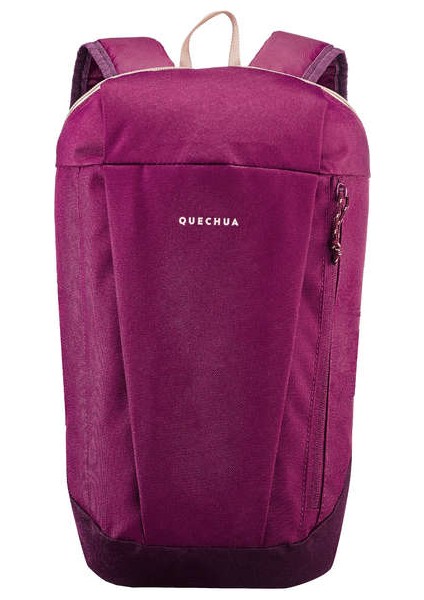 Sırt Çantası - 10 L - Mürdüm Rengi - NH100 Quechua 8502157