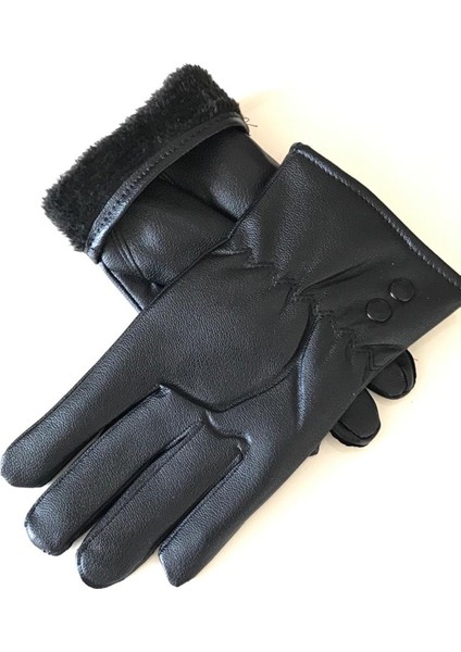 Erkek Suni Deri Eldiven Dokunmatik Ekran Uyumlu MG1810NY modelleri