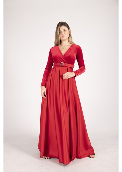 Kadın Bordo Abiye 9704787.04 fırsatları