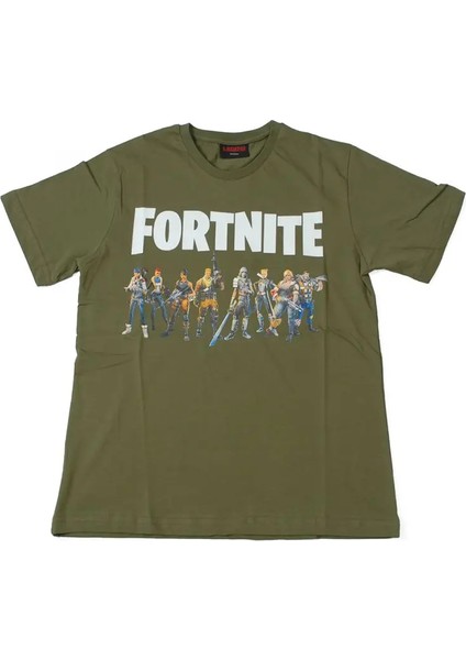 Fortnite Team Tişört Haki