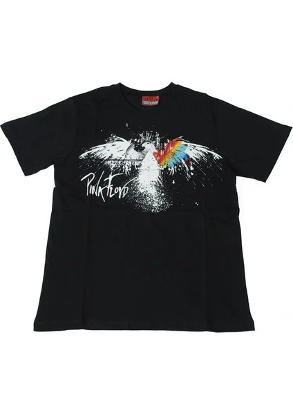 Pink Floyd Wings To Fly Tişört Siyah