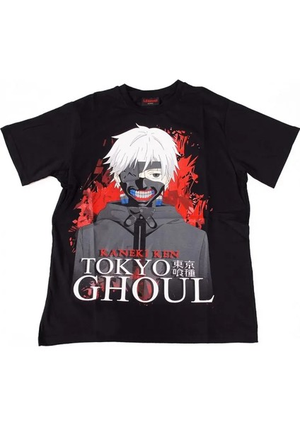 Tokyo Ghoul Kaneki Ken No:2 Tişört Siyah