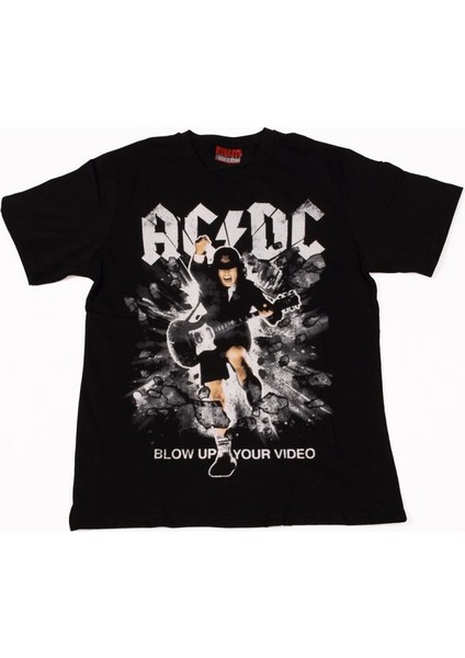 Ac/dc No:2 Tişört Siyah