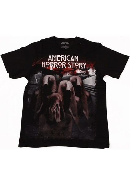 American Horror Story No:3 Tişört Siyah