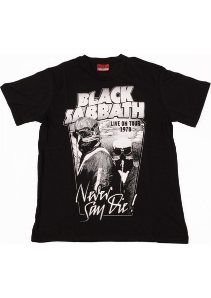 Black Sabbath No:2 Tişört Siyah