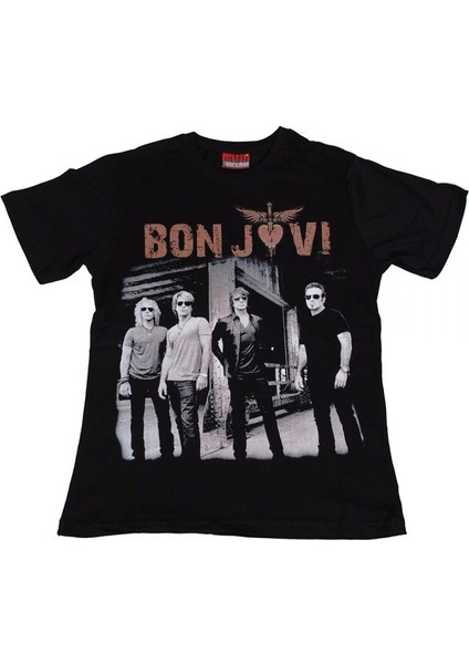 Bonjovi Tişört Siyah