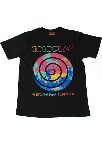 Coldplay No: 1 Tişört Siyah
