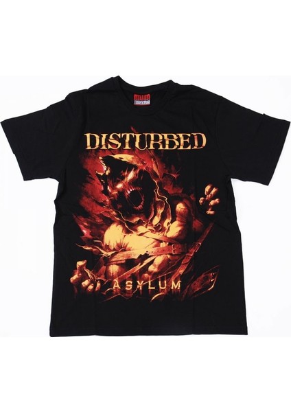 Disturbed Asylum No:1 Tişört Siyah
