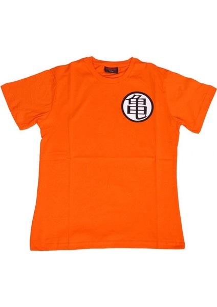 Dragon Ball Z Crane Symbol Tişört Turuncu