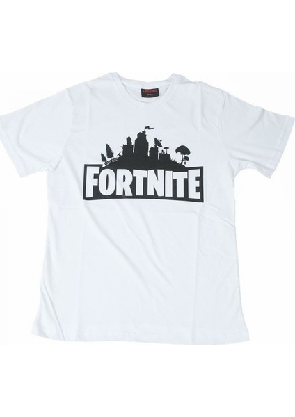 Fortnite Tişört Beyaz