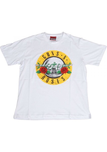 Guns N’ Roses Tişört Beyaz