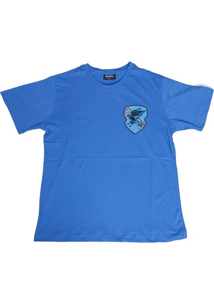Harry Potter Ravensclaw Crest Tişört Mavi