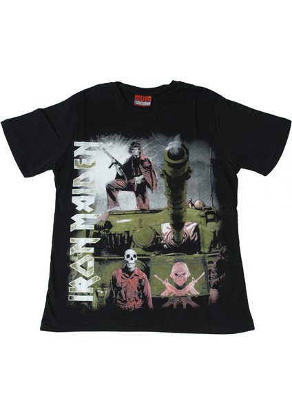 Iron Maiden Matter Of Life And Death Tişört Siyah