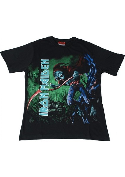 Iron Maiden No:5 Tişört Siyah