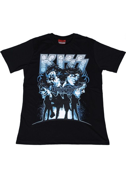 Kiss Hard Type Tişört Siyah