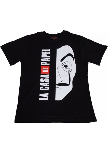 La Casa Del Papel Mask Tişört Siyah
