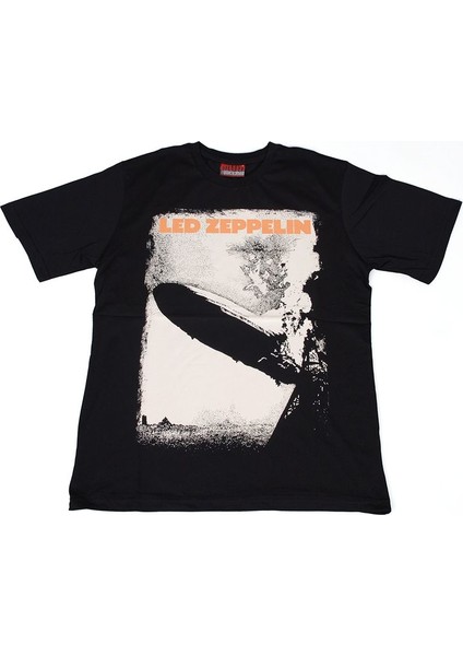 LED Zeppelin 1 Tişört Siyah