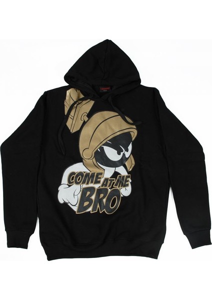 Marvin Come At Me Bro Hoodie Kapüşonlu Sweatshirt Siyah