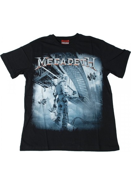Megadeth No:1 Tişört Siyah