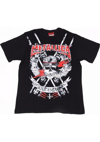 Metallica Kill Em All Tişört Siyah
