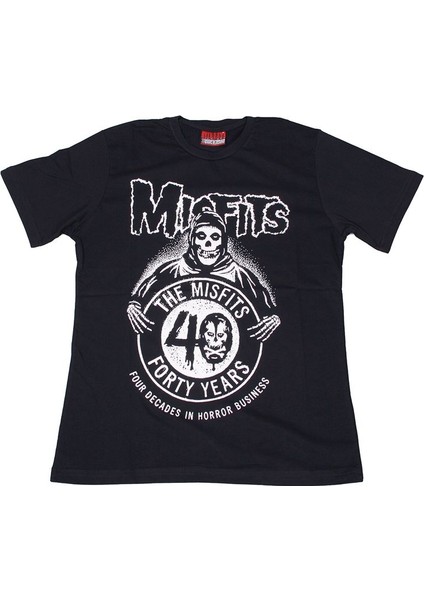 Misfits 40 Years Tişört Siyah
