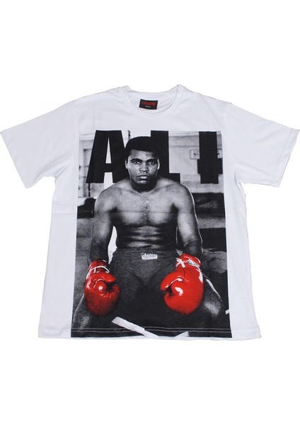 Muhammed Ali No:1 Tişört Beyaz