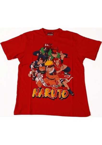 Naruto No: 1 Tişört Kırmızı