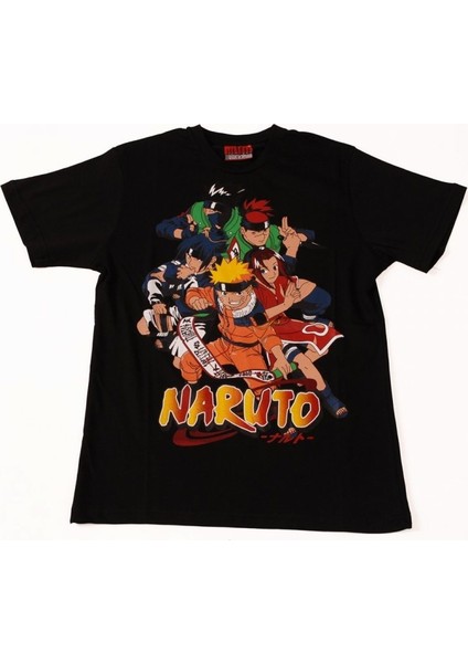 Naruto No: 1 Tişört Siyah