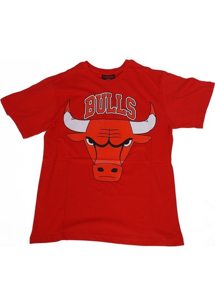 Nba Chicago Bulls Tişört Kırmızı