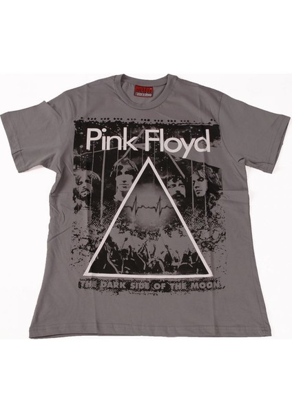 Pink Floyd Dark Side Of The Moon Tişört Gri