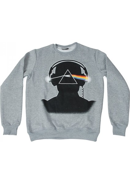 Pink Floyd No:1 Sweatshirt Gri