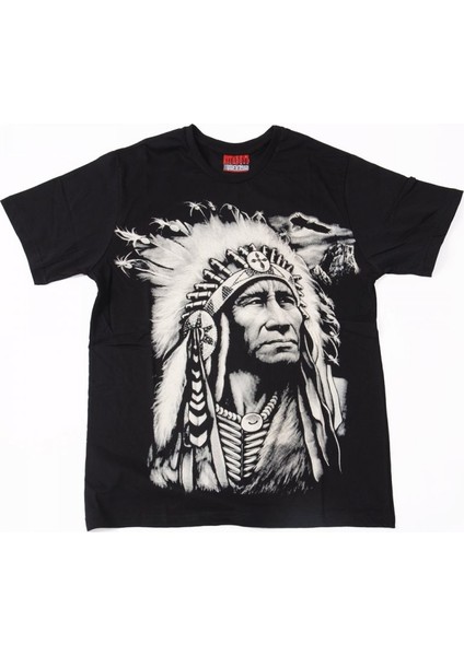 Redskin No:1 Tişört Siyah