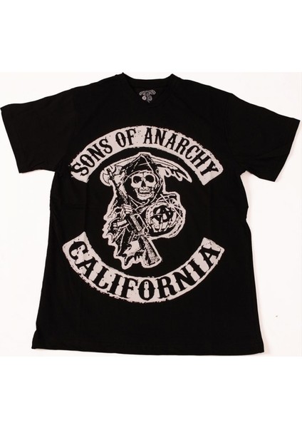 Sons Of Anarchy No:2 Tişört Siyah