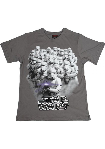 Star Wars Stormtrooper Tişört Gri