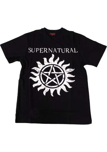 Supernatural No: 2 Tişört Siyah