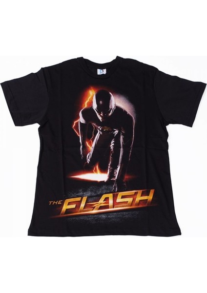 The Flash (Tv) Tişört Siyah