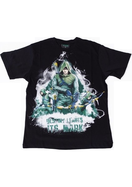 The Green Arrow No:5 Tişört Siyah