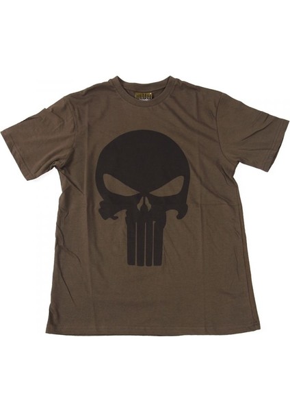 The Punisher Logo Tişört Yeşil