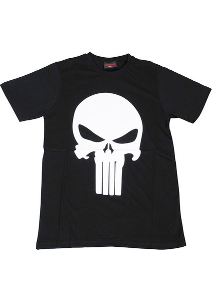 The Punisher Tişört Siyah