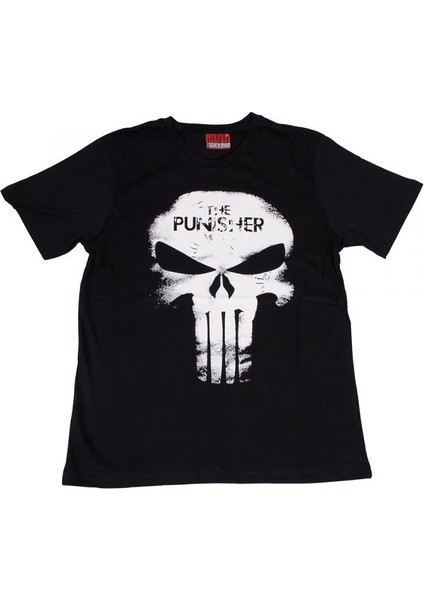The Punisher Tişört Siyah